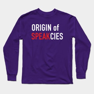 Origin of Speakcies Classic Logo Long Sleeve T-Shirt